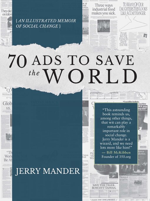 Title details for 70 Ads to Save the World by Jerry Mander - Available
